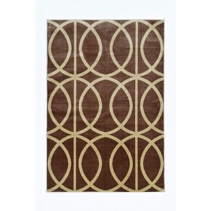 HomeStock Vintage Arabesque Beige & Sand 5' X 7'6", Power Loomed, Transitional - 1 of 4