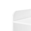 Kumasinova 4/3-Tier Kids Bookshelf with Book Display,Bookcase with Safety Features,Children's Toy Storage Organizer for Bedroom,Playroom,White - 4 of 4
