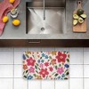 Stupell Industries Boho Ikat Flowers Printed Anti-Fatigue Floor Mat, design by Heather McLaughlin, 30"x18" - 2 of 4