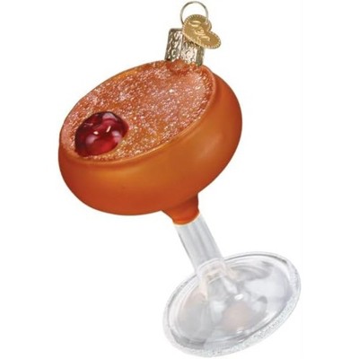Old World Christmas Blown Glass Ornament for Christmas Tree, Manhattan Martini