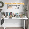 Metal+Wood Electric Standing Desk with Adjustable Height, Sit-Stand Function and Splice Board/Easy Assembly - 4 of 4