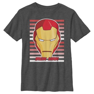 Boy's Marvel Iron Man Lines T-shirt : Target