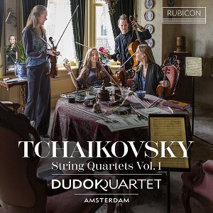 Dudok Quartet of Amsterdam - Tchaikovsky: Volume 1 - String Quartets Nos. 1 & 2 (CD) - 1 of 1