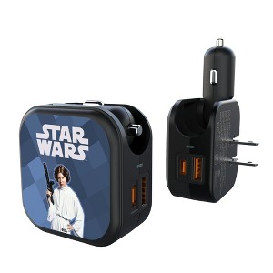 Star Wars Rebel Alliance Color Block 18-Watt 2 in 1 USB A/C Charger - 1 of 3