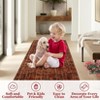 COZONY Abstract Area Rug, Machine Washable Low Pile Carpet with Non-Slip Backing for Living Room, Bedroom, Office - 2 of 4