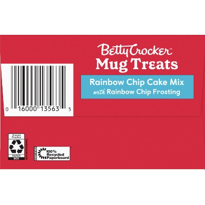 Betty Crocker Mug Treats Rainbow Chip Cake Mix - 4ct/13.9oz_5