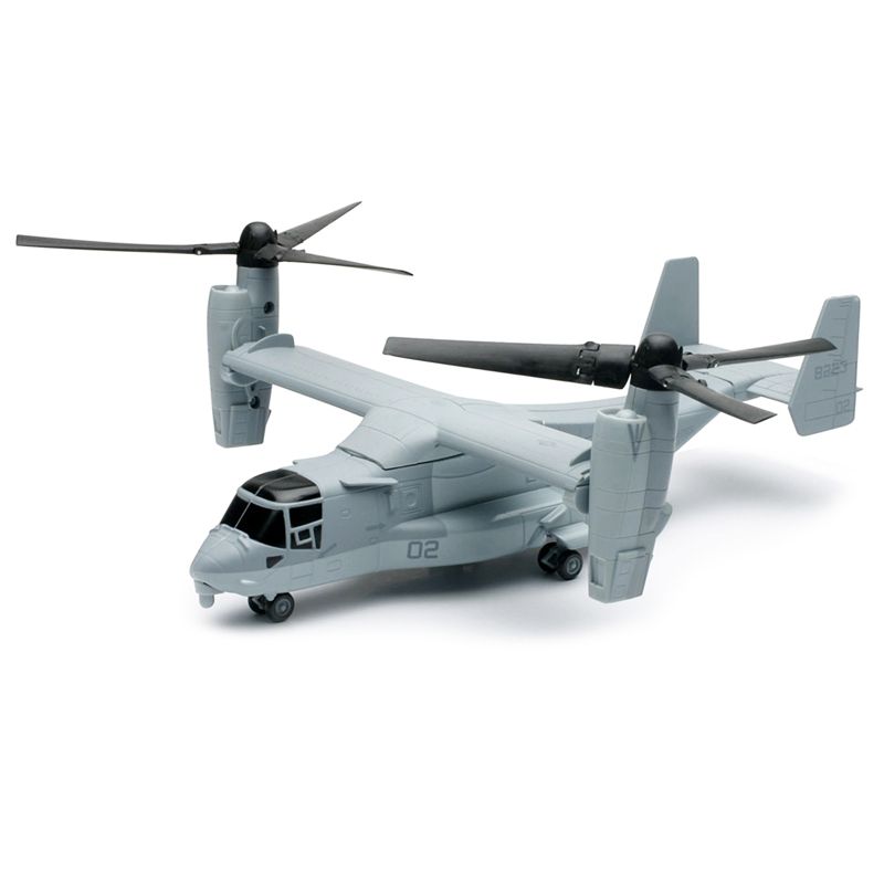 Bell Boeing V-22 Osprey Aircraft #02 Gray "US Air Force" "Military Mission" Series 1/72 Diecast Model by New Ray, 2 of 4