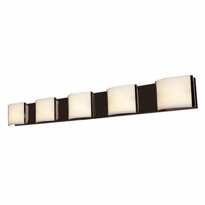 Access Lighting Nitro2 5 - Light Vanity in  Bronze