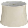 Springcrest 14" Top x 16" Bottom x 11" High x 11" Slant Print Lamp Shade Replacement Medium Wimberley Beige Drum Modern Softback Washer Harp Finial - 4 of 4