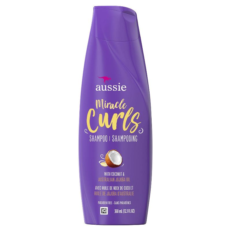 Aussie Paraben-Free Miracle Curls Shampoo with Coconut and Jojoba Oil, 1 of 11