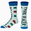 ODD SOX – Monopoly Crew Socks – Classic Board Game Themed Graphic Print – Large Size Men 8–12 / Women 9.5–13.5 - 2 of 4