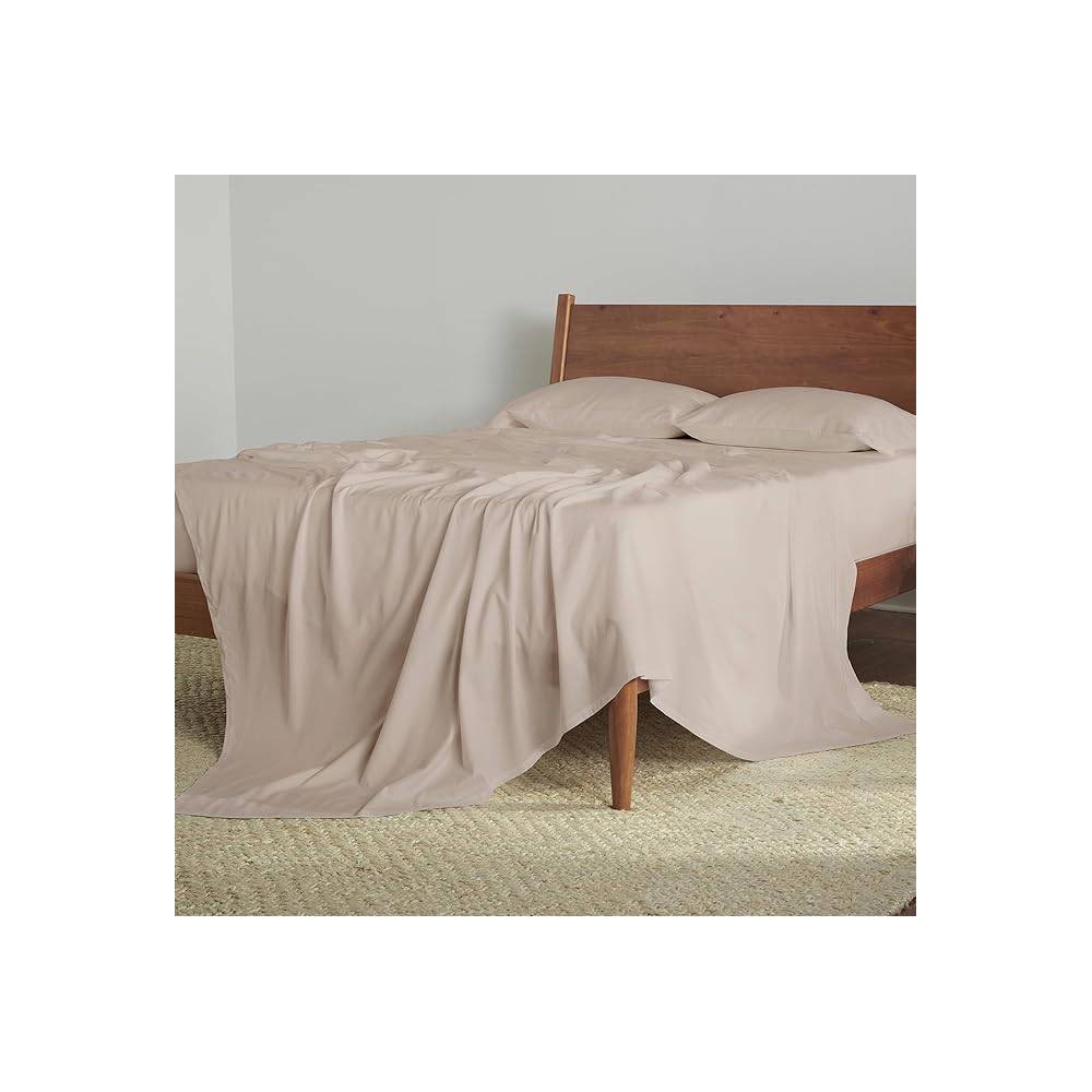 Bedgear Queen Hyper-Cotton Bed Sheet Set Breathable and Quick Drying Silky Smooth Bedding