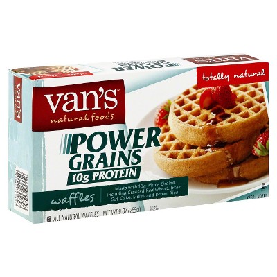 vans power grains chocolate chip waffles