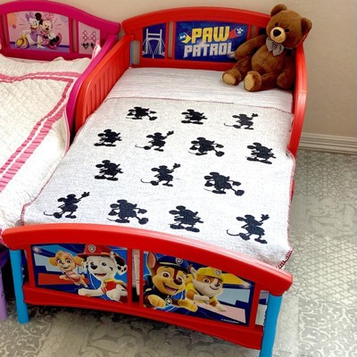 Delta Children Paw Patrol Sleep And Play Toddler Bed With Tent : Target