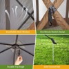 Pop Up Gazebo Tents, Heavy Duty Steel Frame & UV Block Canopy, 6-Sided Screen Tent with Carry Bag - 4 of 4