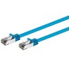 Monoprice Cat8 26AWG S/FTP Ethernet Network Cable - 25 Feet - Blue, 2GHz, 40Gbps, 3dB Headroom, Pure Bare Copper, PVC - Entegrade Series - 2 of 4