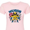 Women's - Marvel - Wolverine Doodles Fitted Graphic T-Shirt - 2 of 2