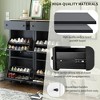 Shoe Cabinet with Drawers Shoes Storage Organizer, Entryway Organizer, Wooden Multi-Layer Shoe Cabinet(5 or More Drawers) - 4 of 4