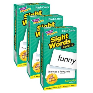 Trend Sight Words – Level 1 Skill Drill Flash Cards, 3 Packs - 1 of 1