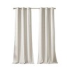 Kumasinova 2PCS 42x84"/95" Printed Faux Silk Blackout Curtains,Window Curtains Panel Pair with Grommet Top,Kitchen Curtains for Living Room&Bedroom - 2 of 4