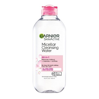 Garnier SkinActive Micellar Cleansing Water toner for dark black skin