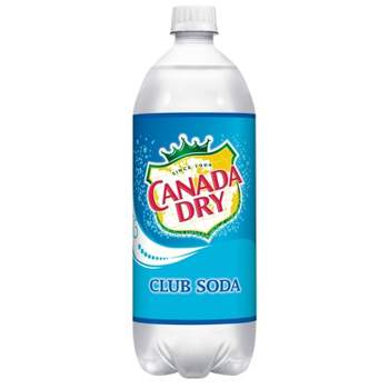 Canada Dry Club Soda - 33.8 fl oz Bottle