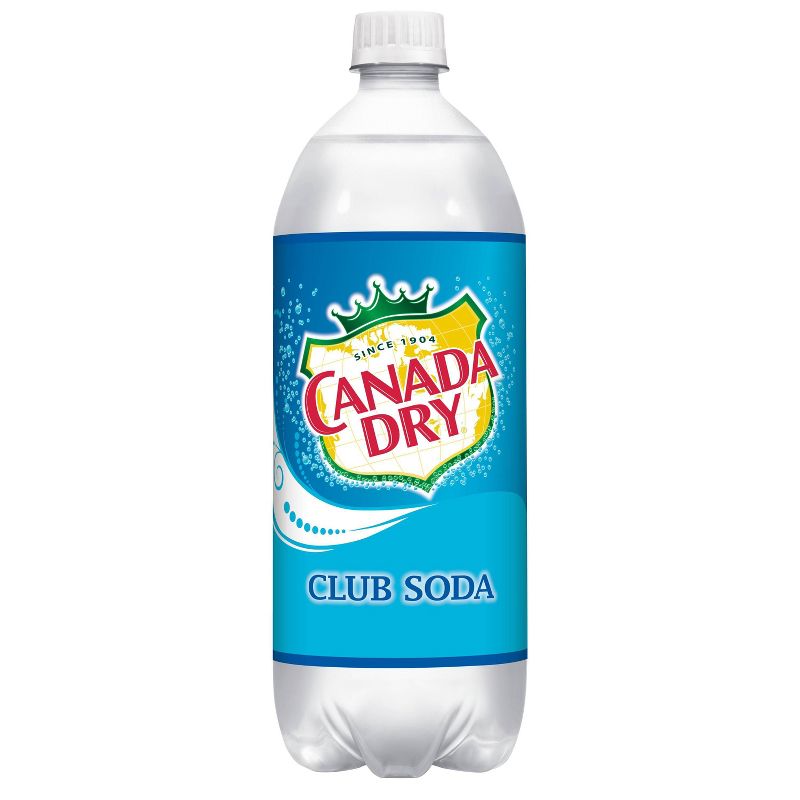 Canada Dry Club Soda - 33.8 fl oz Bottle, 1 of 2