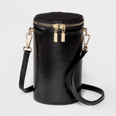 cylinder crossbody bag