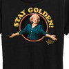 Women's - The Golden Girls - Rose Stay  Golden Short Sleeve Graphic T-Shirt - image 2 of 4