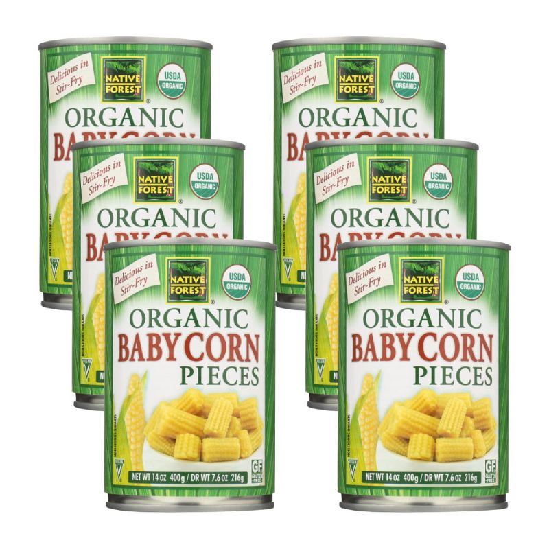 Native Forest Organic Baby Corn Pieces - Case of 6/14 oz, 1 of 8