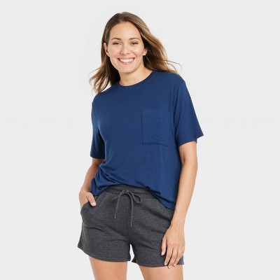 Women's Beautifully Soft Short Sleeve Sleep T-Shirt - Stars Above™