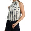 Women's HIGH NECK BACK BOW TOP - umgee - 2 of 4