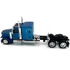 Peterbilt 589 Truck with 72 Inch Sleeper Blue Metallic 1/87 (HO) Scale Plastic Model Car by HO Logistics - 2 of 4