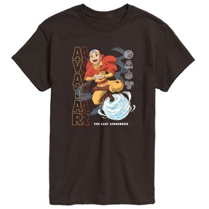 Men's - Avatar: The Last Airbender - Aang Air Bending Short Sleeve Graphic T-Shirt - 1 of 4
