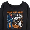 Women's - Marvel - Blade Terror Tales Lightweight French Terry Wide Neck Long Sleeve Graphic Shirt - 2 of 4
