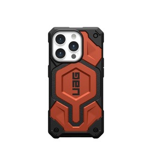 UAG iPhone 15 Pro Case Monarch Pro, Premium Carbon Fiber/Leather Inlay, Compatible With MagSafe - 1 of 4