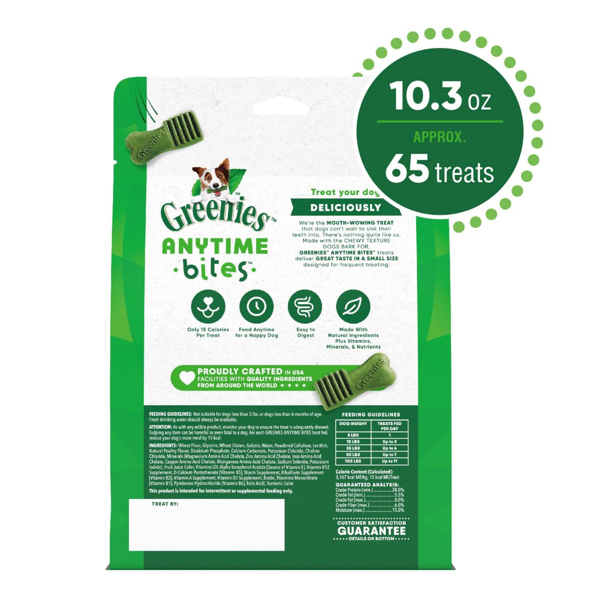 Greenies Anytime Bites Original Flavor Dog Treats - thumbnail 2