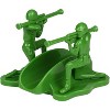 Funwares Liberty Sculpted Little Green Army Men Taco & Snack Holder - image 2 of 4