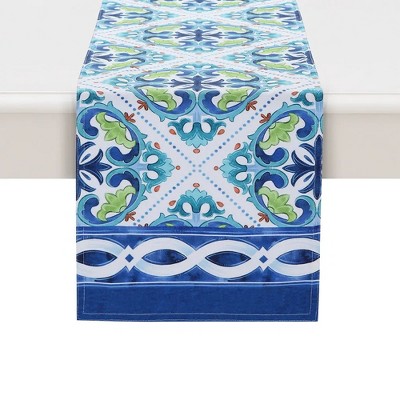 Laural Home Callisto Tiles Rectangle Table Runner