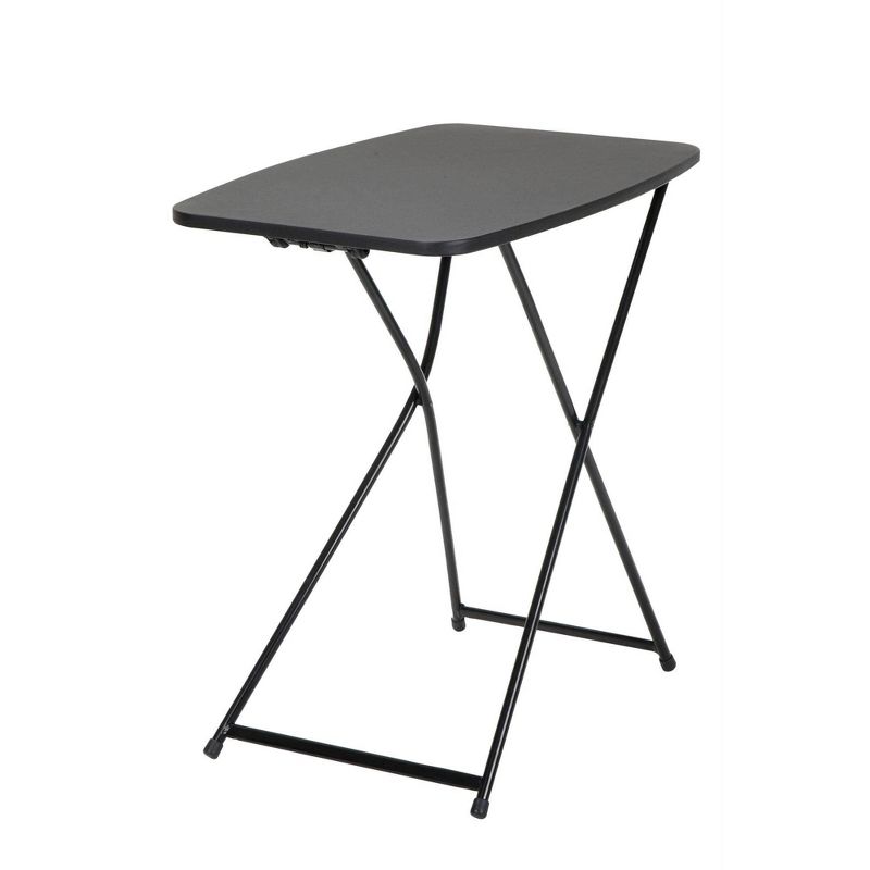 18" X 26" 2pk Adjustable Height Personal Folding Tailgate Table Black - Room & Joy, 1 of 11