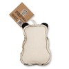 American Pet Supplies Sustainable Canvas & Jute Panda-Shaped Dog Chew Toy – Durable, Eco-Friendly and Non-Toxic - image 2 of 4