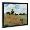 Stupell Industries Coquelicots Poppy Field Floating Frame Canvas Art - 2 of 4
