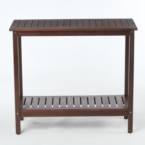 Dexmalle Acacia Wood Console Table - 1 of 4