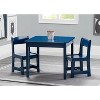Delta Children MySize Kids' Wood Table and Chair Set 2 Chairs Included - 2 of 4