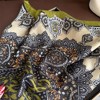 Anna-Kaci Women's Ornate Paisley Medallion Print Square Scarf with Soft Lightweight Fabric and Decorative Border Detail 26.7x26.7in - 4 of 4