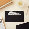 Paper Junkie 100 Pack #10 Black Business Envelopes with Gummed Seal for Invitations, Checks, Mailing Letters - 3 of 4