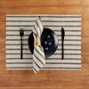 Solino Home Striped Linen Placemats | Madison Stripe - 4 of 4