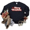 Simply Sage Market Women's Graphic Sweatshirt Merry Christmas Hat - 2 of 4