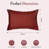 Anybear 13x18in red outdoor LED throw pillow - 3 of 4