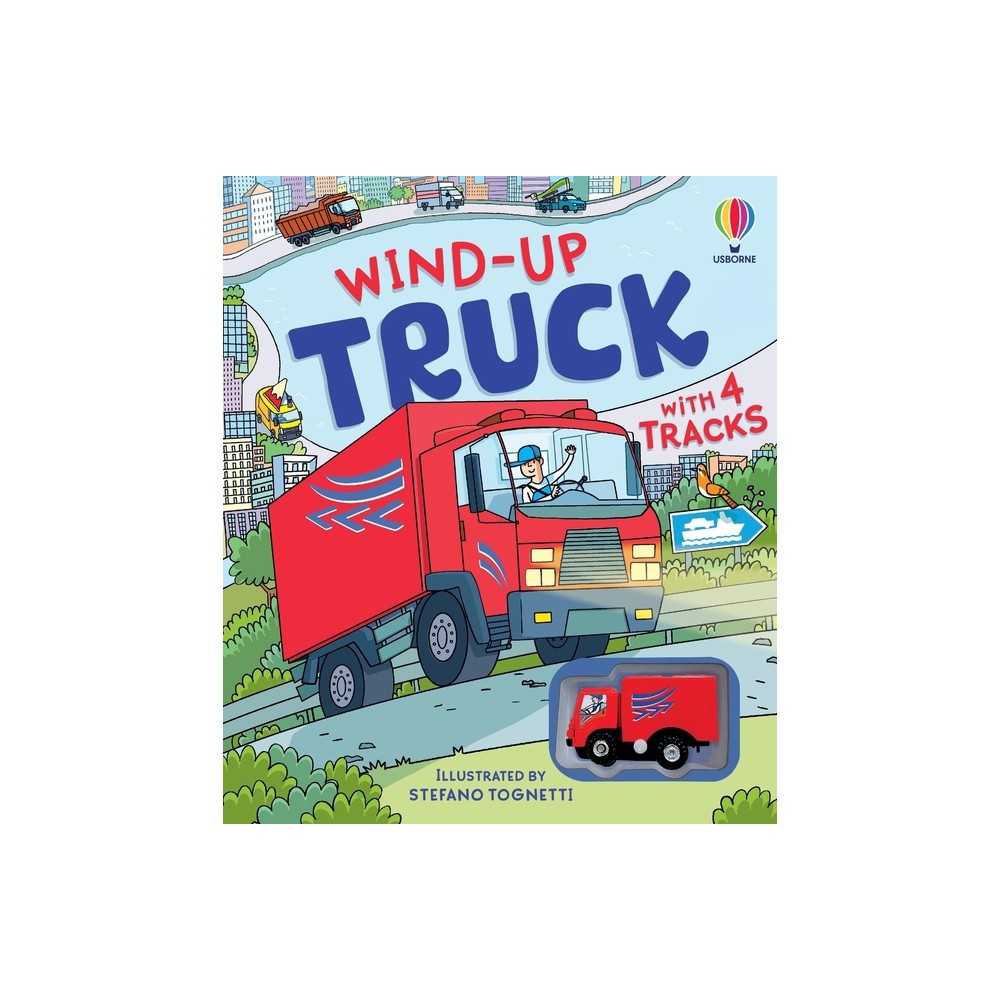Wind-Up Truck - (Board Book)